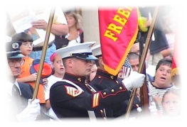 September 23, 2001, Freehold honors 9/11 victims.